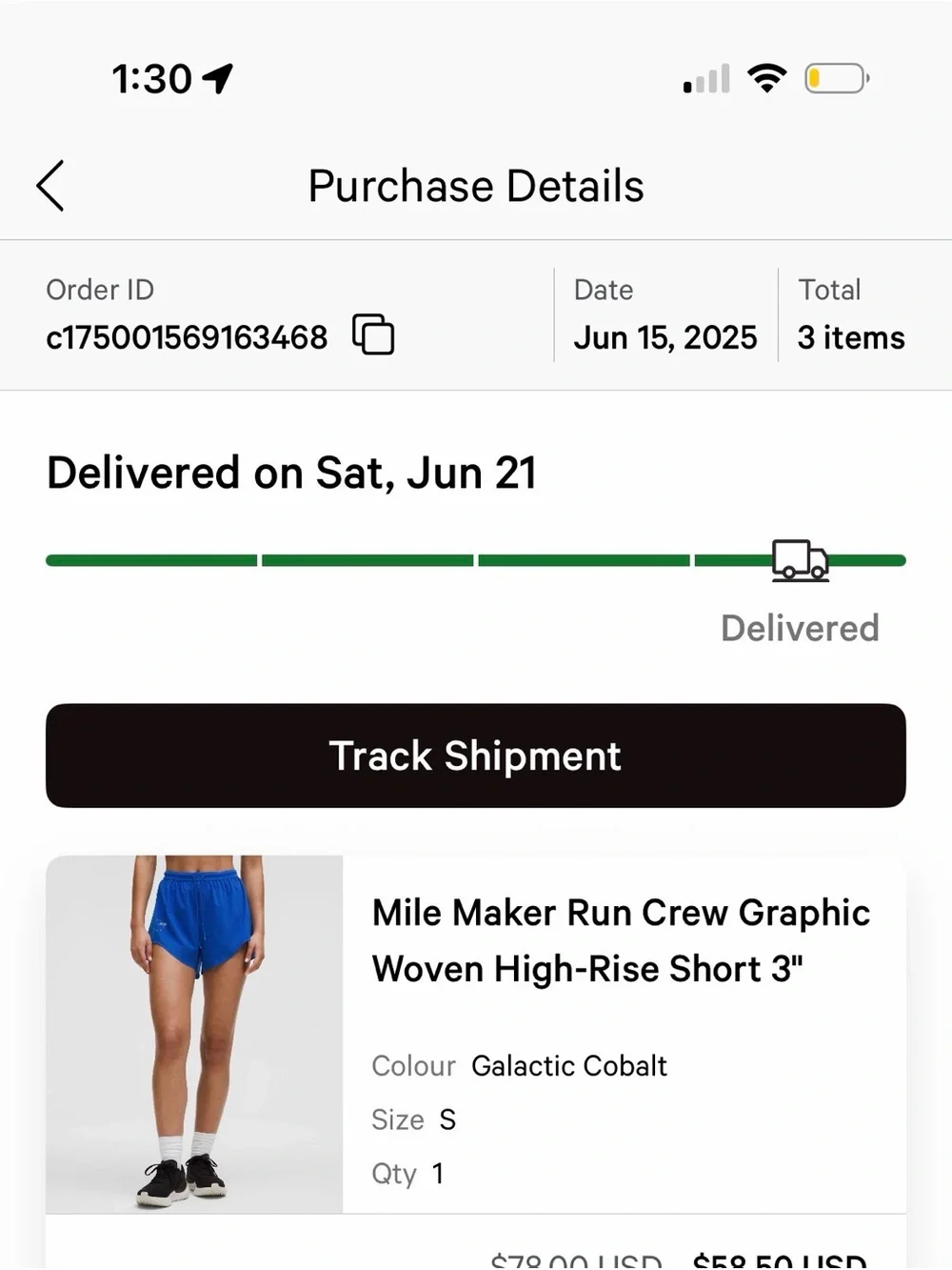 LULULEMON Women’s mile maker run crew classic woven high-rise shorts 3” SMALL - Picture 11 of 12
